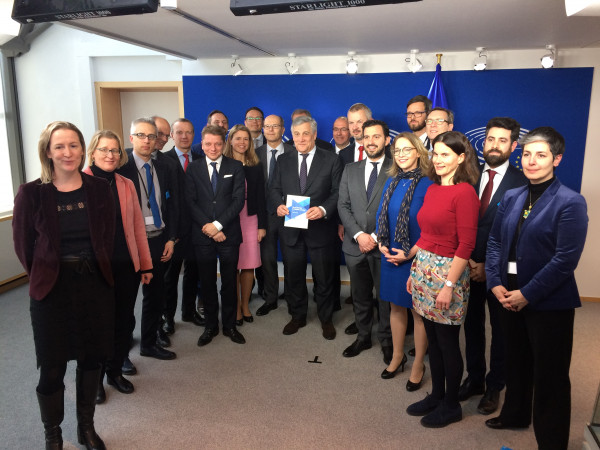 Meeting with EP President Antonio Tajani 27 February 2018